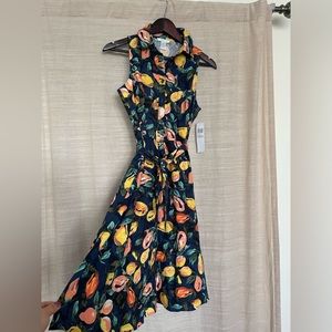 NWT 🍋 Floral Lemon Dress 👗